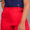 Short cintura alta com fivela