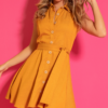 Vestido Regata com tapeta e faixa