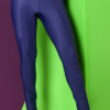 Calça prada com recortes