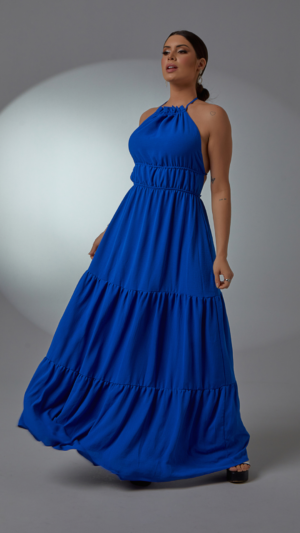 Vestido Longo frente unica
