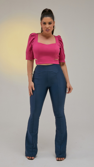 Calça prada flare