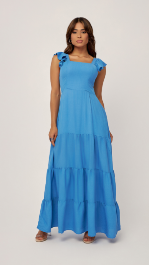 Vestido longo Rava