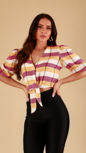 Cropped Xadrez Urban