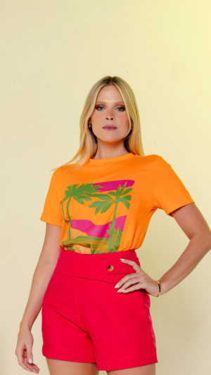T-SHIRT C/ ESTAMPA
